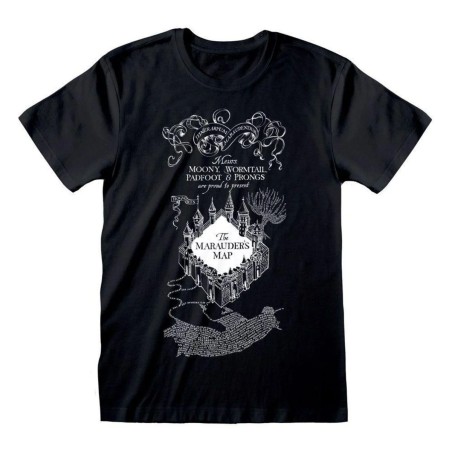 Heroes Inc - T-Shirt Harry Potter - Marauder's Maps Taglia XL